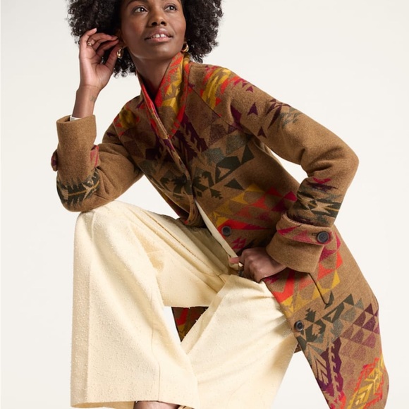 Pendleton Autumn Birch Wool Coat - Picture 3 of 4